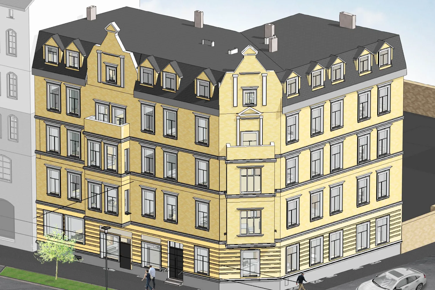 2 Zimmer Wohnung mit 65 m² in Halle (Saale) – Bild 2