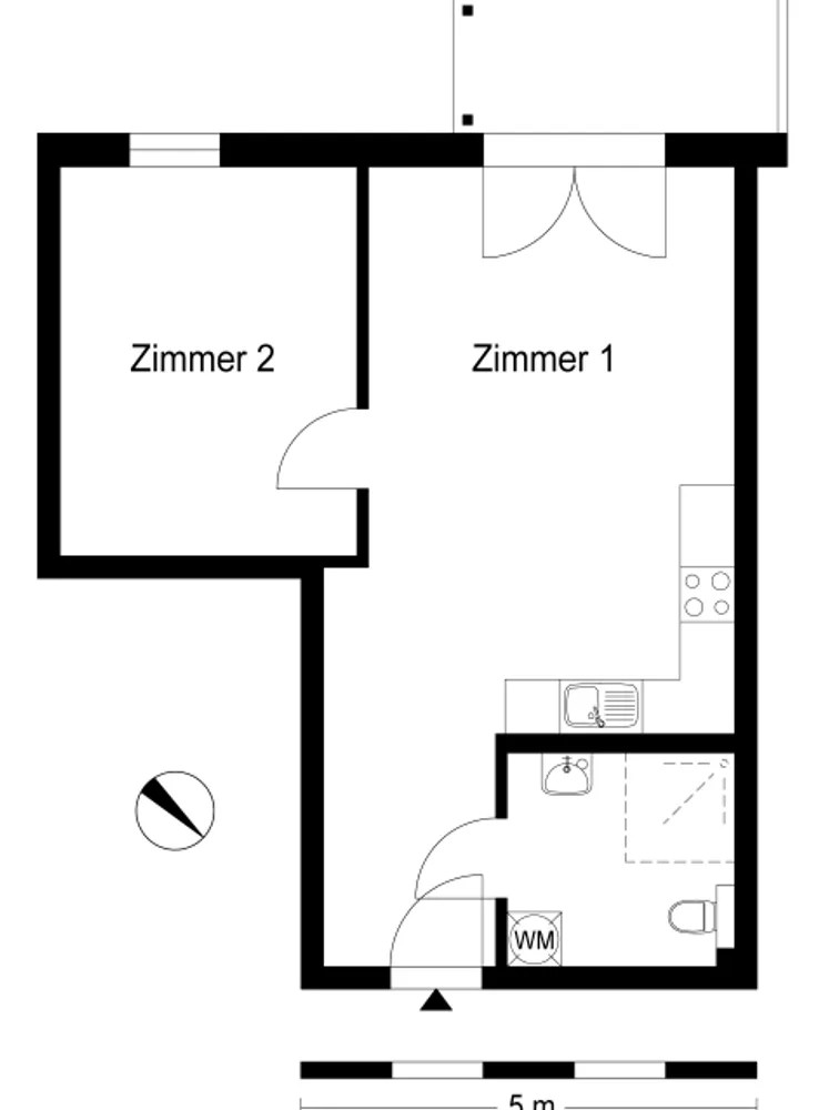 2 Zimmer Wohnung mit 53 m² in Berlin – Bild 2