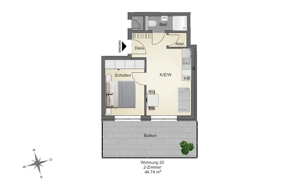 3 Zimmer Wohnung mit 64 m² in Villingen-Schwenningen – Bild 8