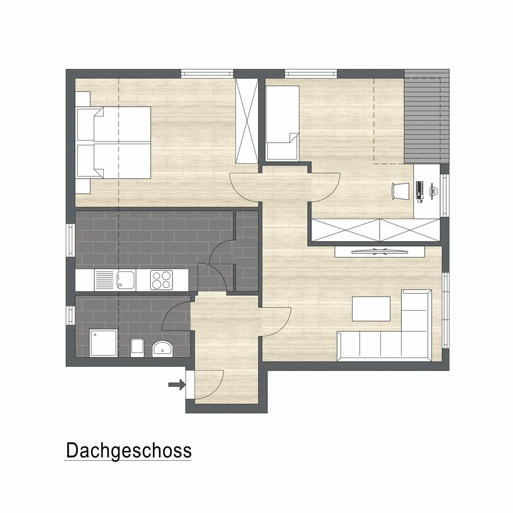 3 Zimmer Wohnung mit 61 m² in Solingen – Bild 5
