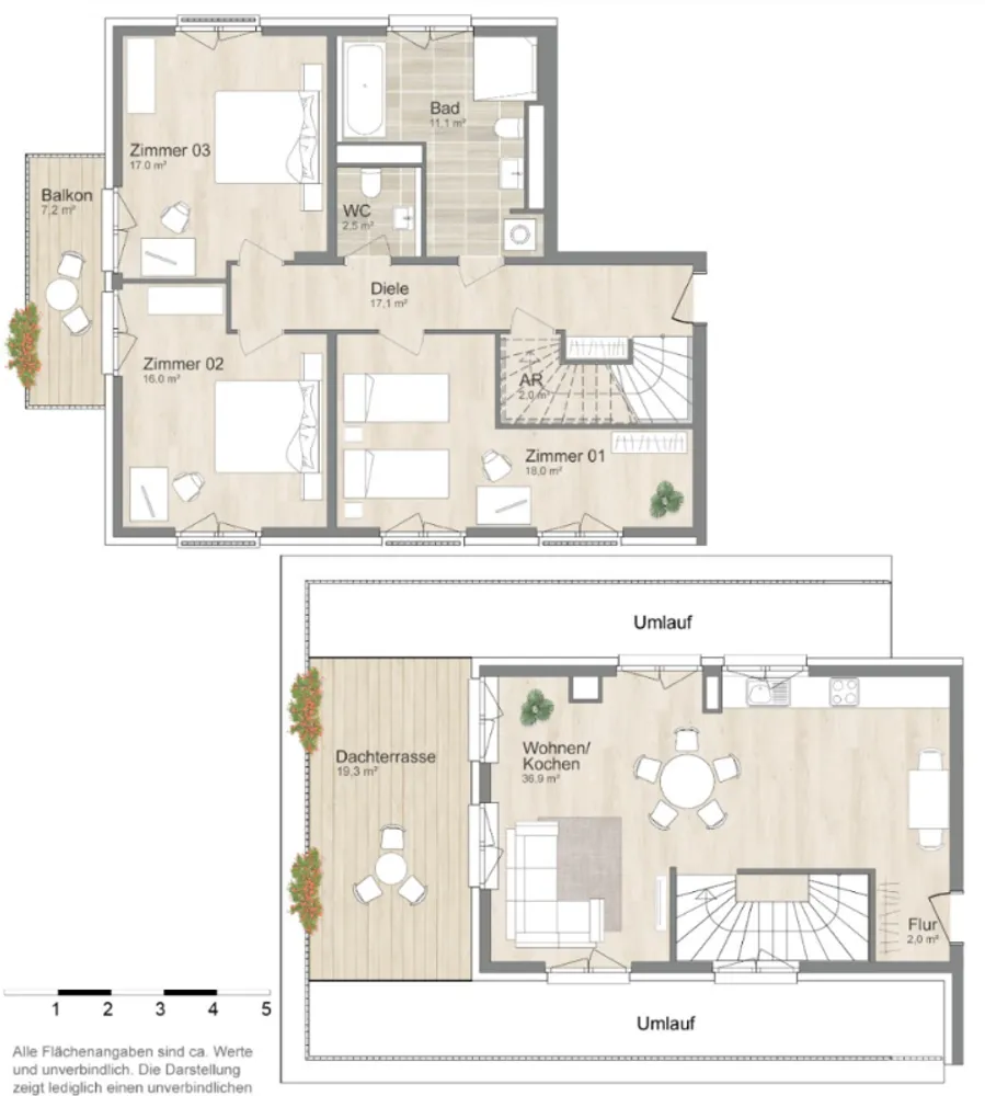 4 Zimmer Wohnung mit 130 m² in Berlin – Bild 5