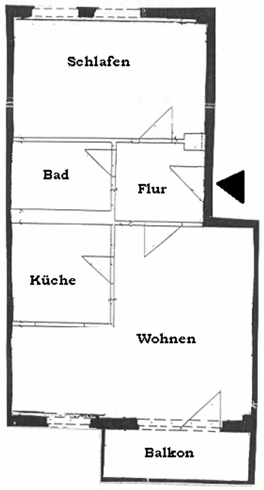 2 Zimmer Wohnung mit 54 m² in Halle (Saale) – Bild 6