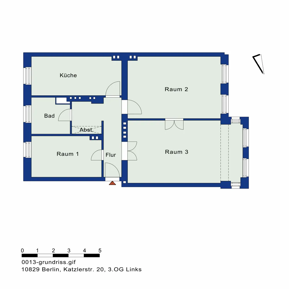 3 Zimmer Wohnung mit 94 m² in Berlin – Bild 4