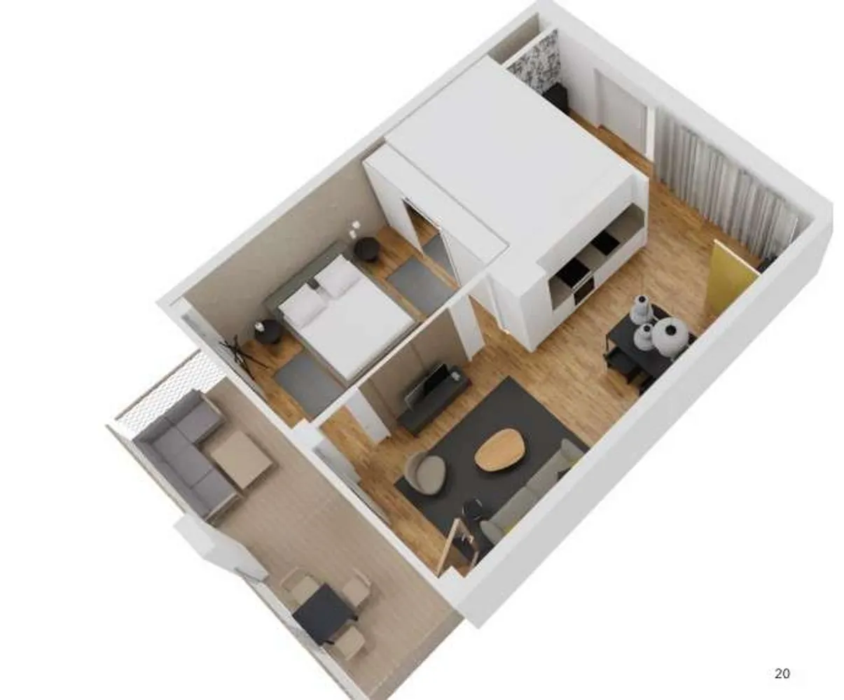 2 room apartment with 61 m² in Munich – Photo 4