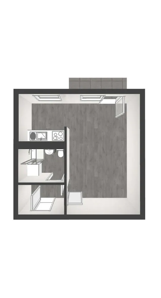 1 Zimmer Wohnung mit 35 m² in Leipzig – Bild 3