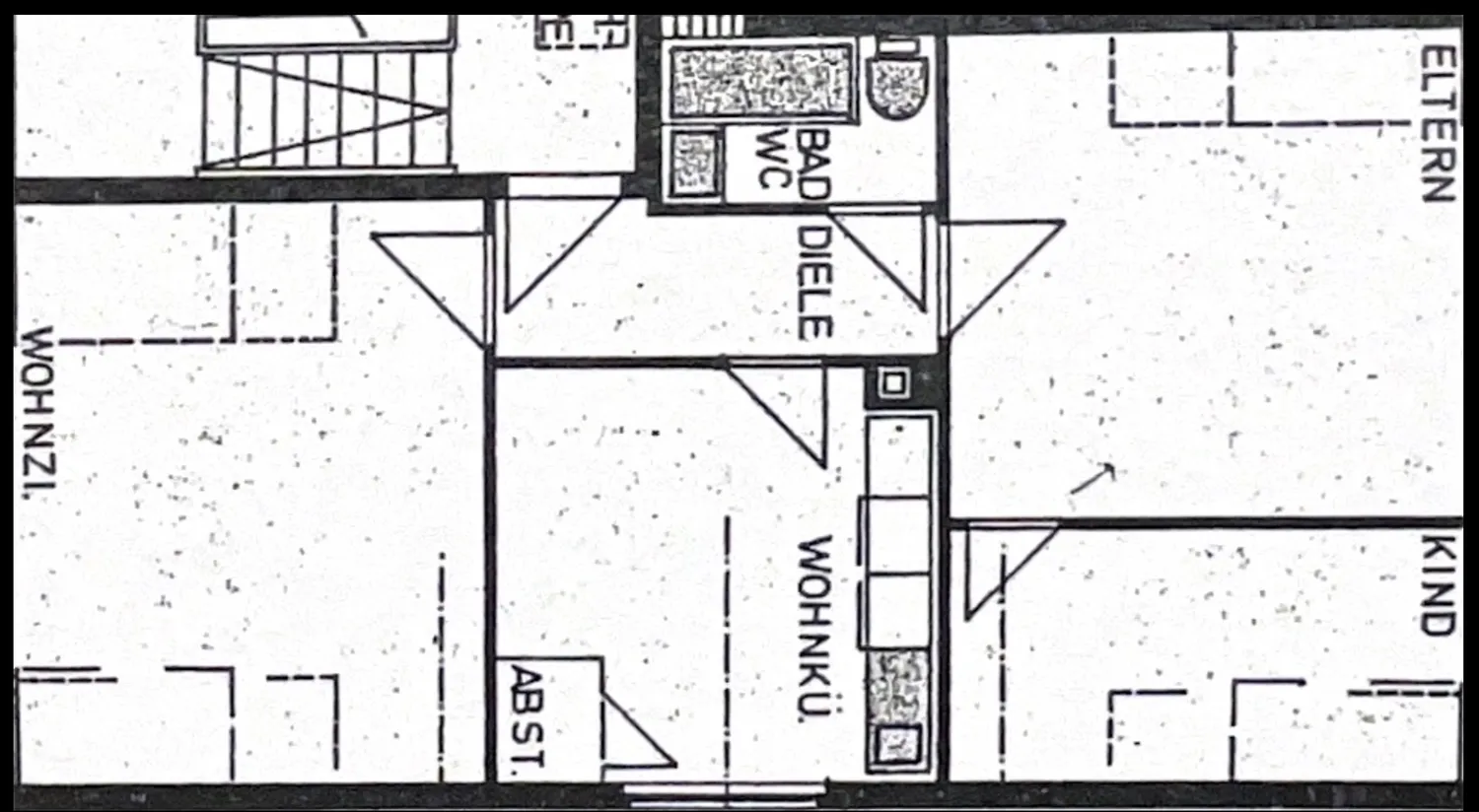 3 Zimmer Wohnung mit 54 m² in Leverkusen – Bild 2