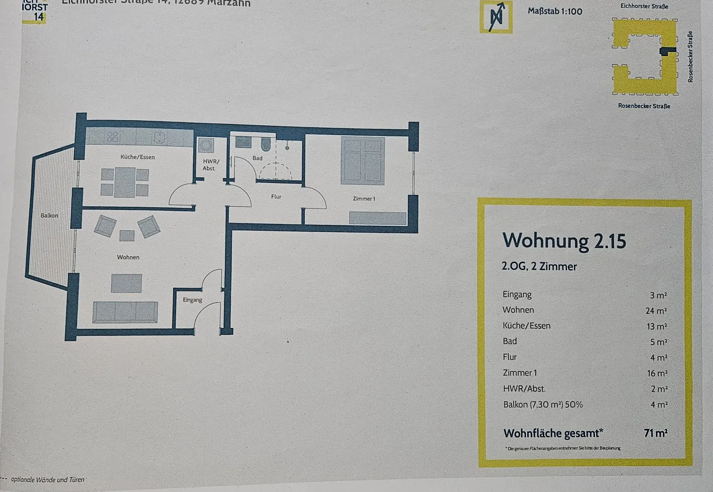 2 Zimmer Wohnung mit 71 m² in Berlin – Bild 7