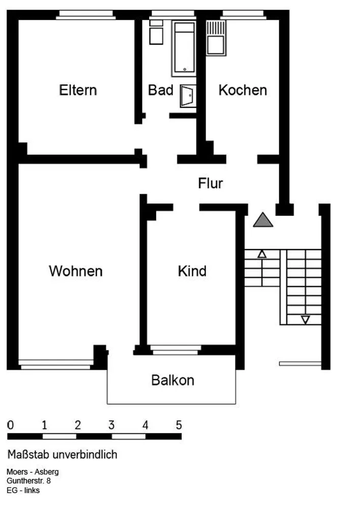 3 Zimmer Wohnung mit 66 m² in Moers – Bild 9