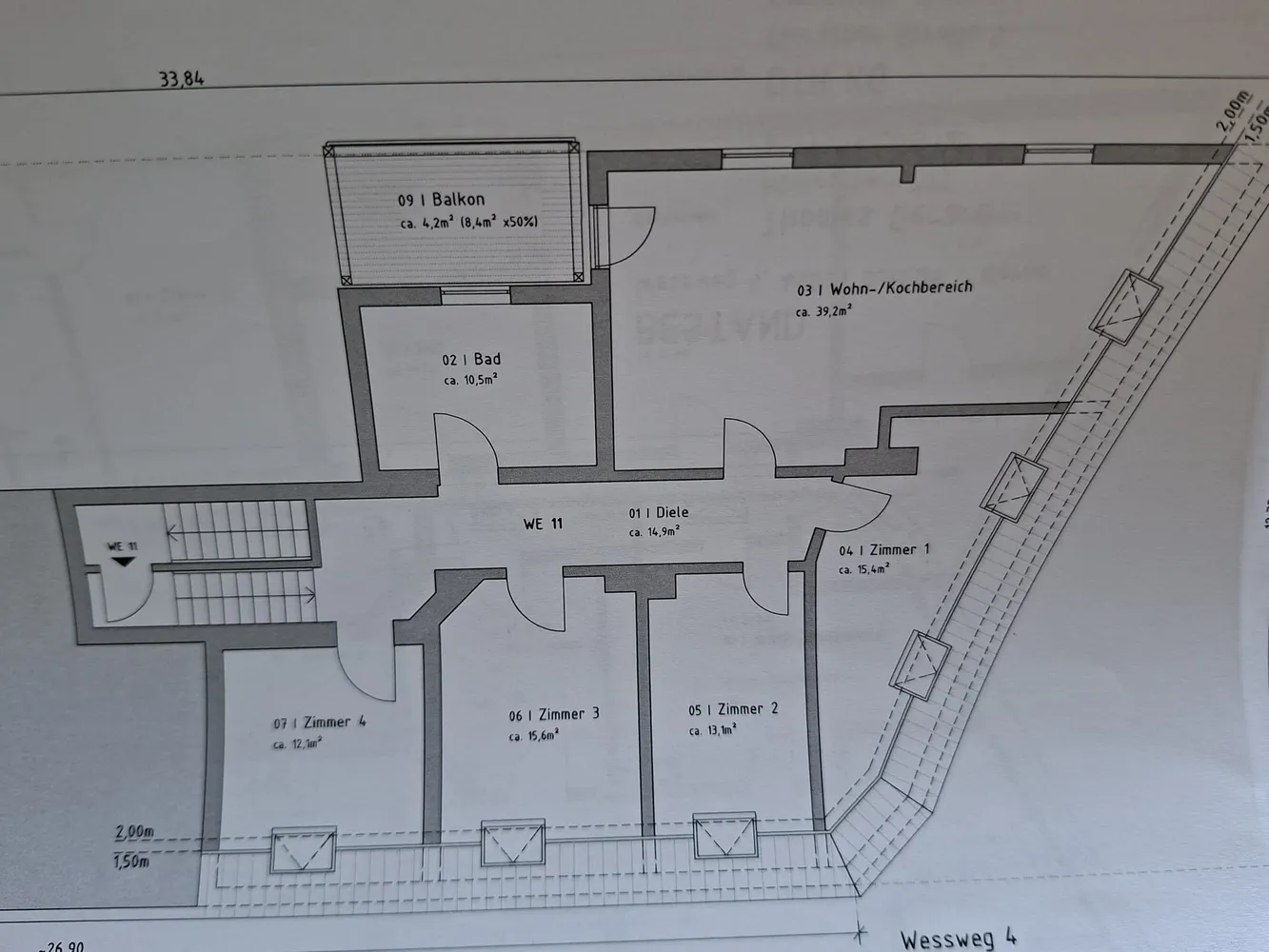 4 Zimmer Wohnung mit 126 m² in Bochum – Bild 5