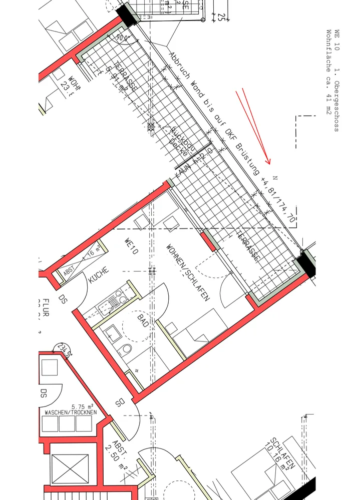 2 Zimmer Wohnung mit 42 m² in Aachen – Bild 9