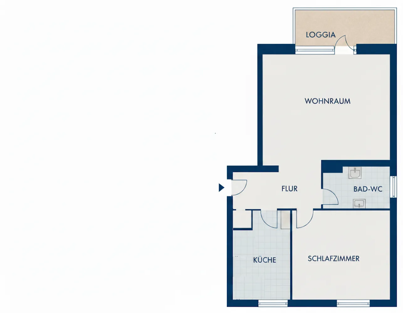 2 Zimmer Wohnung mit 42 m² in Frankfurt am Main – Bild 8
