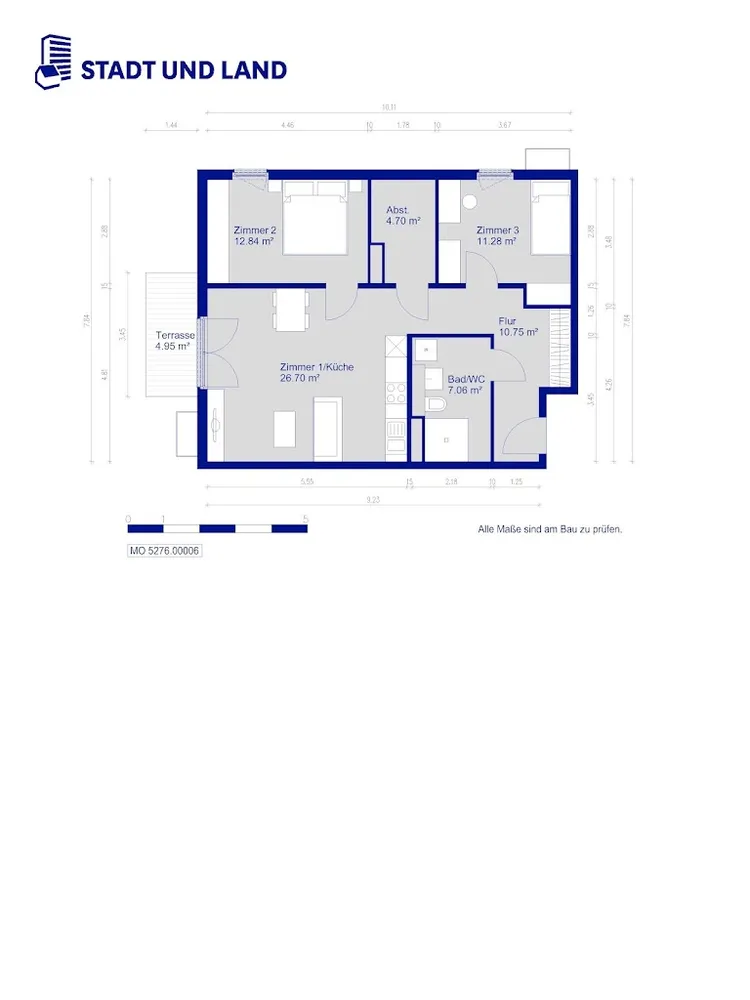 3 Zimmer Wohnung mit 76 m² in Berlin – Bild 8