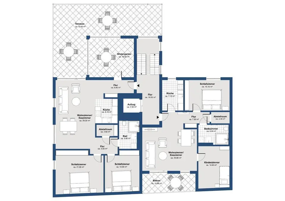 4 Zimmer Wohnung mit 126 m² in Worms – Bild 10