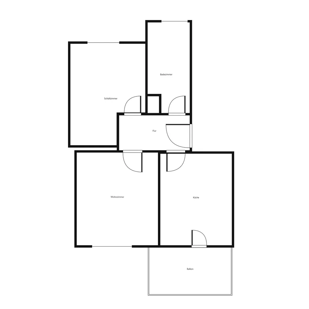 2 room apartment with 62 m² in Mannheim – Photo 2