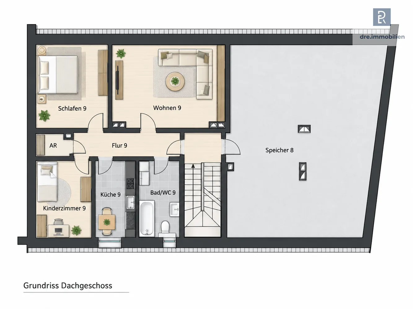 3 Zimmer Wohnung mit 59 m² in Remscheid – Bild 12