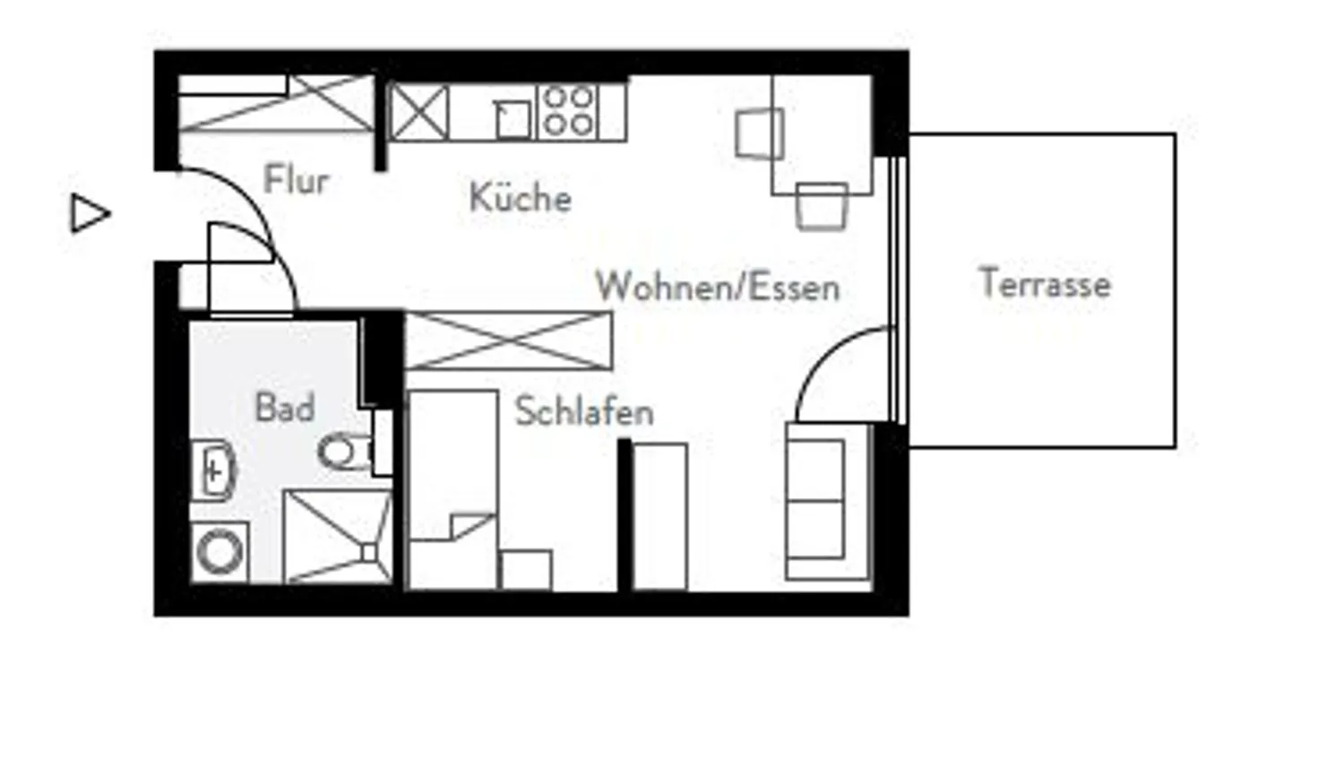 1 Zimmer Wohnung mit 40 m² in Mainz – Bild 7