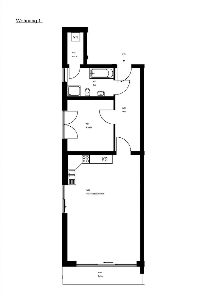 2 Zimmer Wohnung mit 76 m² in Neuwied – Bild 2