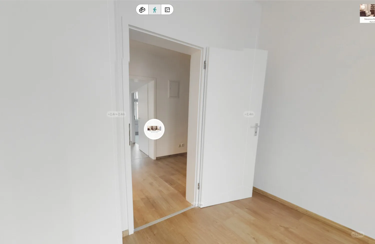 2 Zimmer Wohnung mit 54 m² in Erfurt – Bild 2
