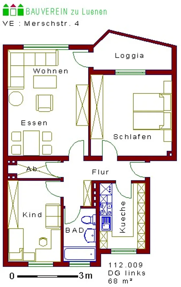 4 Zimmer Wohnung mit 69 m² in Lünen – Bild 5