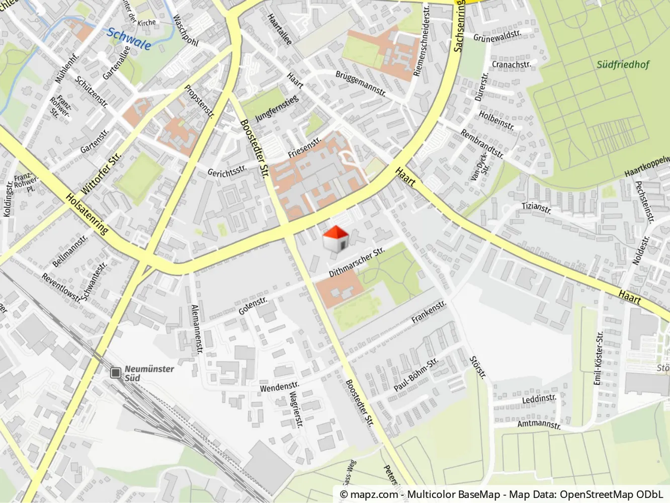 2 Zimmer Wohnung mit 49 m² in Neumünster – Bild 1