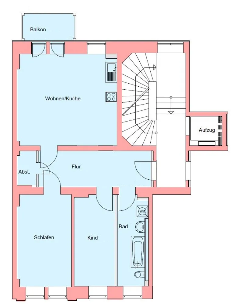 3 Zimmer Wohnung mit 76 m² in Dresden – Bild 3