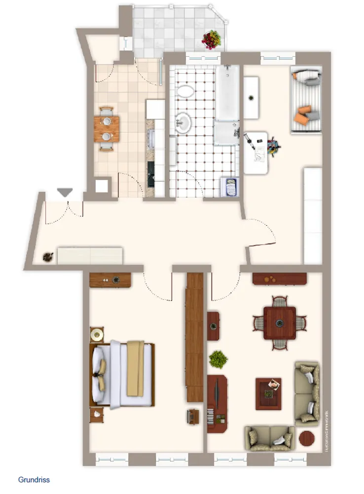3 Zimmer Wohnung mit 92 m² in Leipzig – Bild 12