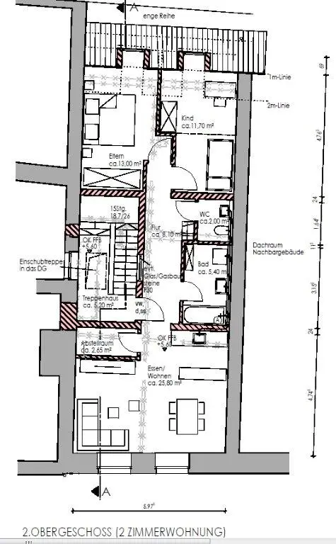3 Zimmer Wohnung mit 70 m² in Straubing – Bild 5