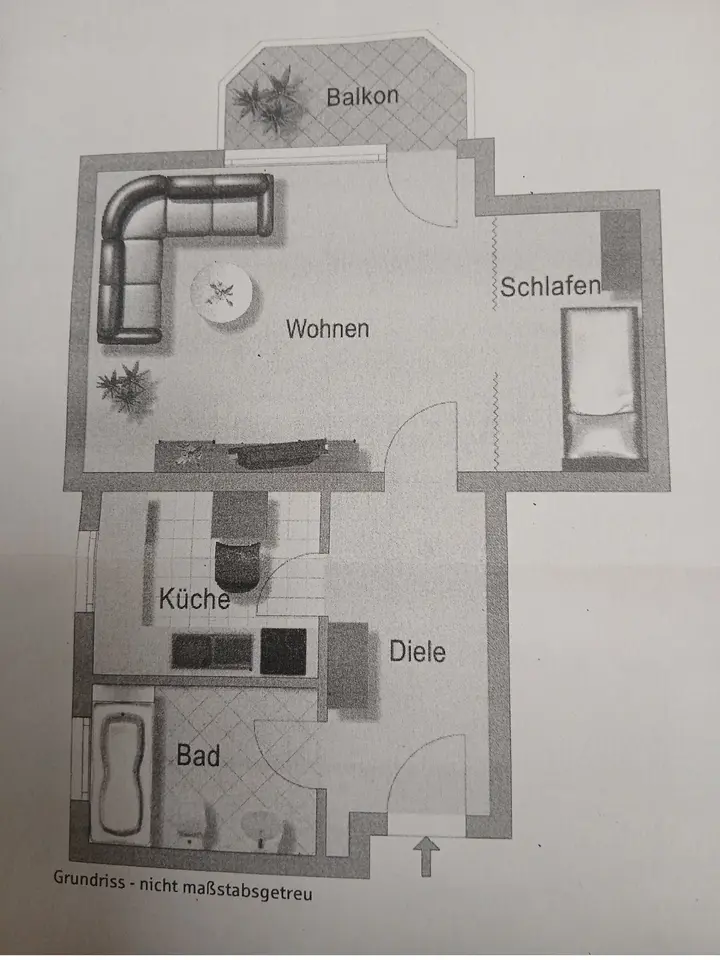 2 Zimmer Wohnung mit 45 m² in Bietigheim-Bissingen – Bild 5