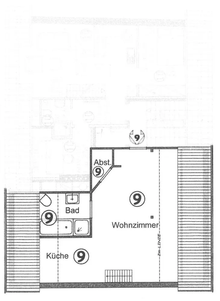 2 room apartment with 48 m² in Bielefeld – Photo 3