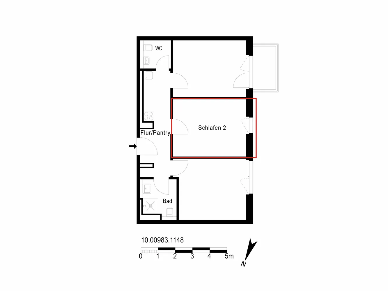 1 Zimmer Wohnung mit 20 m² in Berlin – Bild 11