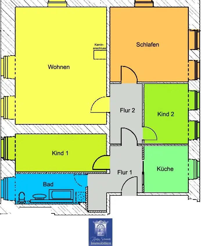 4 Zimmer Wohnung mit 124 m² in Pirna – Bild 5