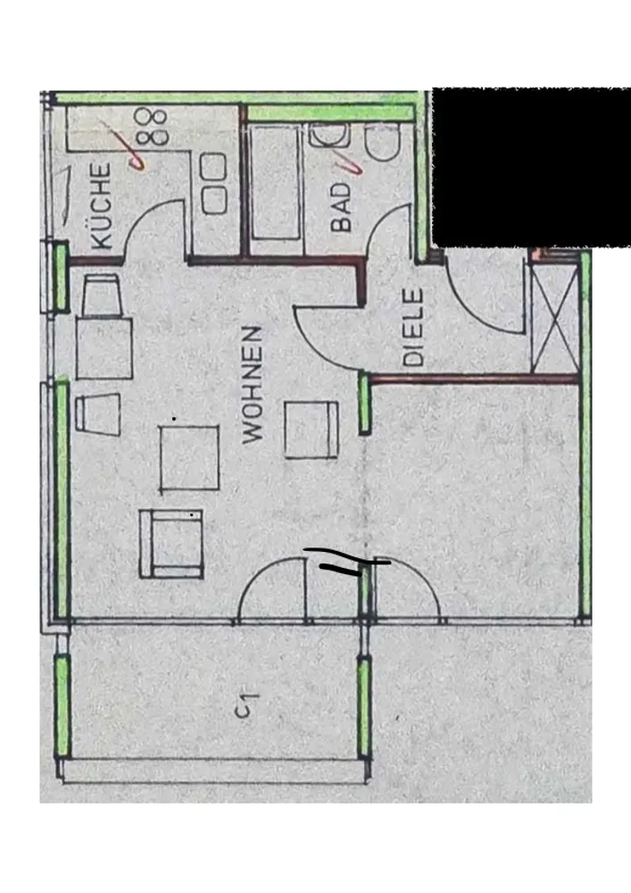 2 Zimmer Wohnung mit 38 m² in München – Bild 12