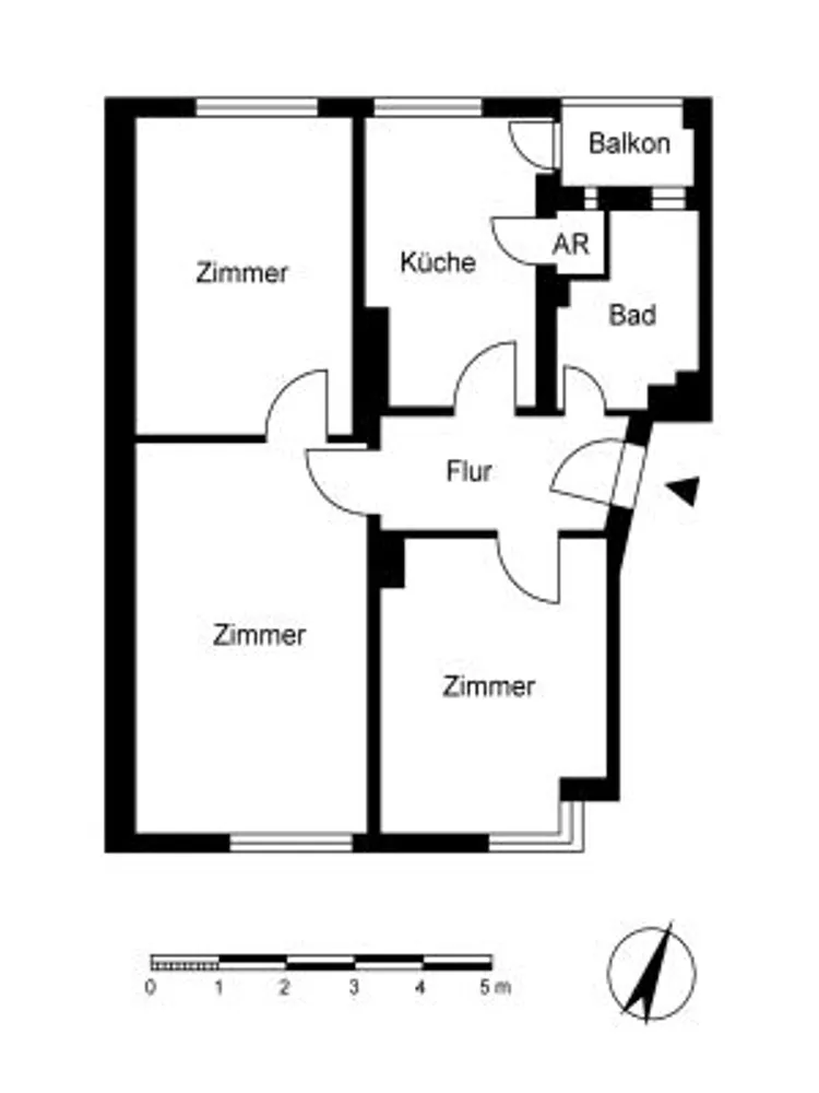 3 room apartment with 67 m² in Hamburg – Photo 2