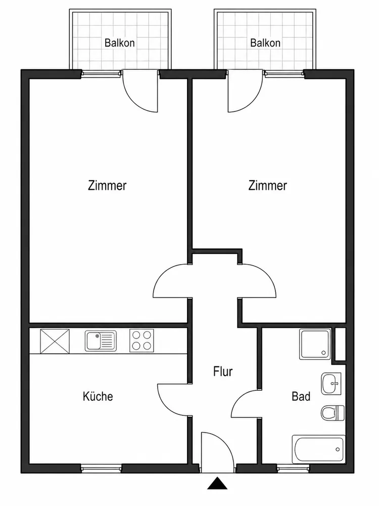 2 Zimmer Wohnung mit 72 m² in Rostock – Bild 12