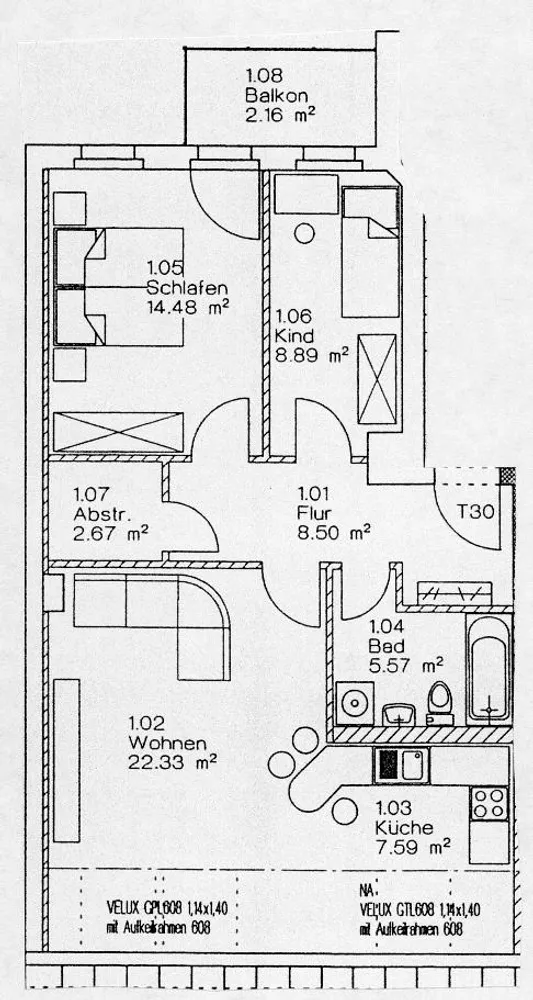 4 Zimmer Wohnung mit 72 m² in Leipzig – Bild 4