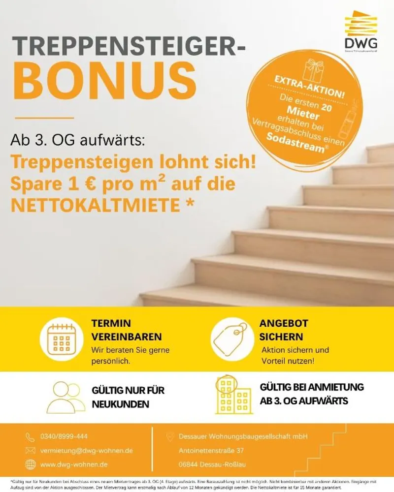 3 Zimmer Wohnung mit 80 m² in Dessau-Roßlau – Bild 4