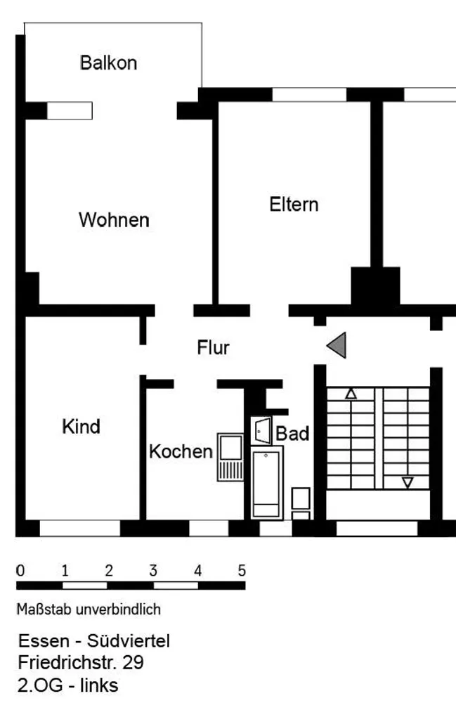 3 Zimmer Wohnung mit 61 m² in Essen – Bild 12