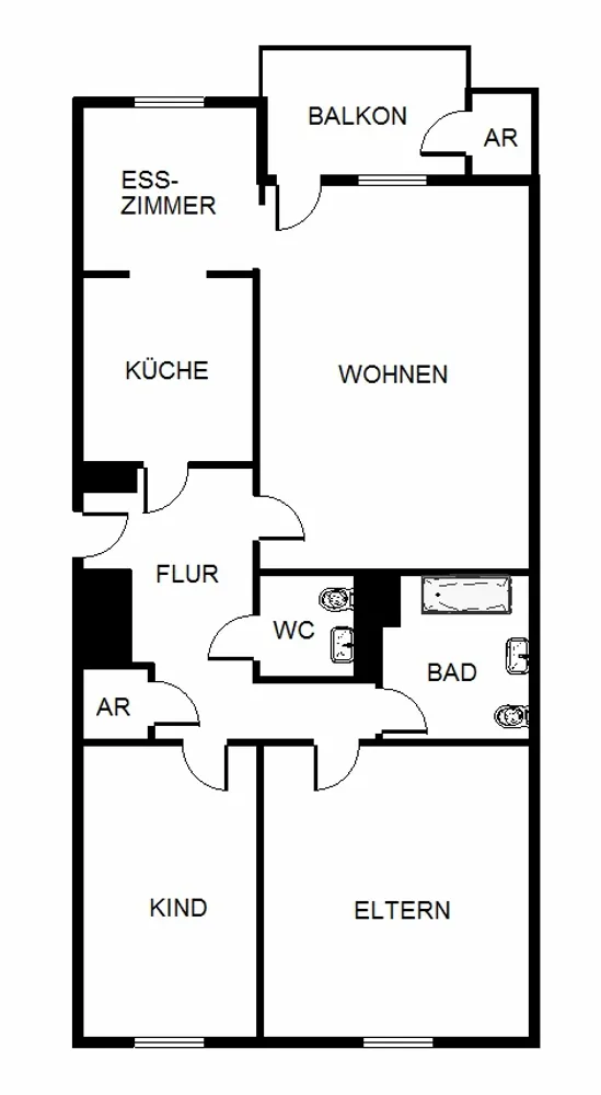 3 Zimmer Wohnung mit 80 m² in Gelsenkirchen – Bild 11