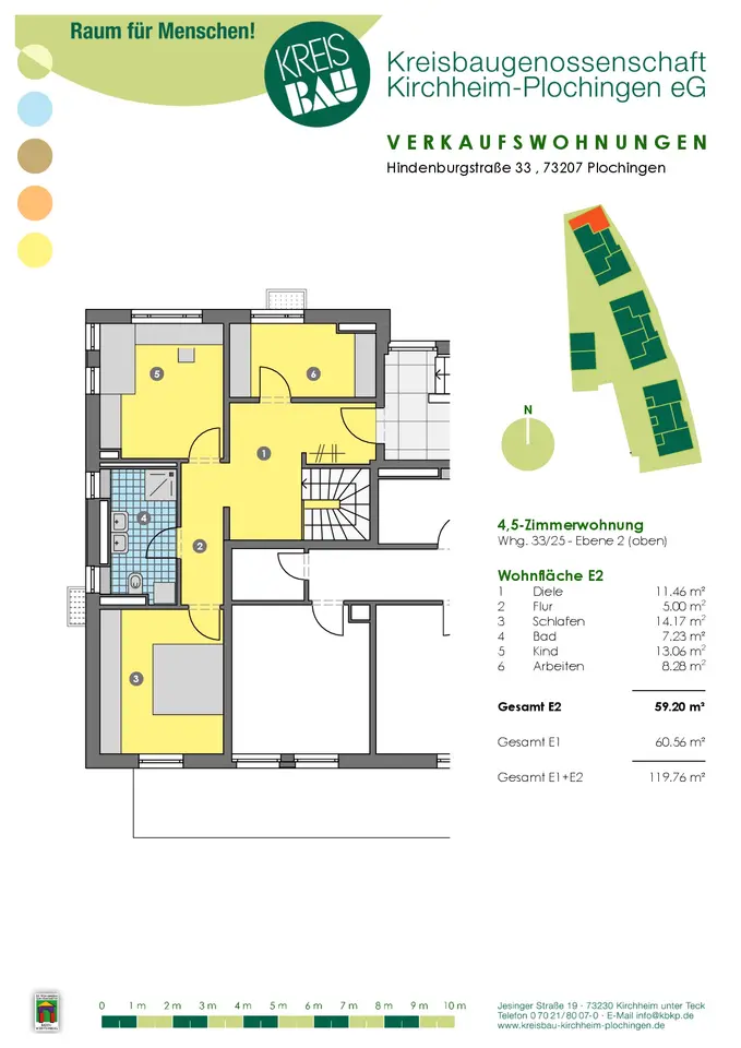 5 Zimmer Wohnung mit 120 m² in Kirchheim unter Teck – Bild 5