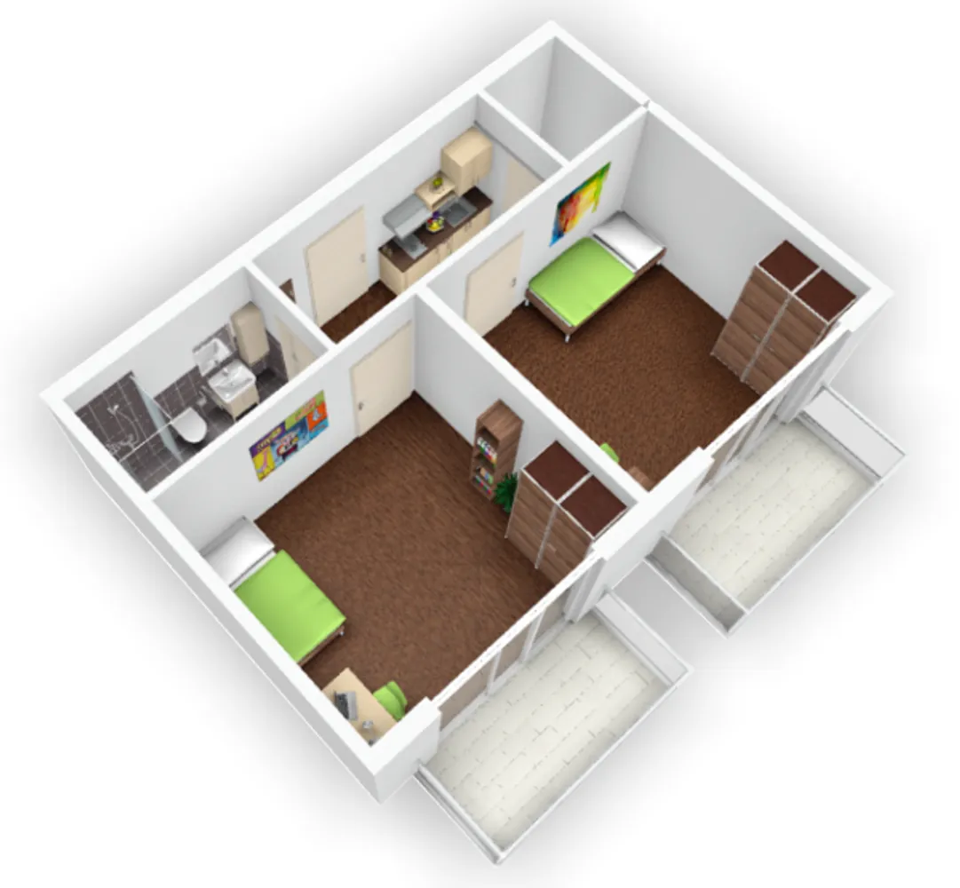 1 Zimmer Wohnung mit 24 m² in Sankt Augustin – Bild 6