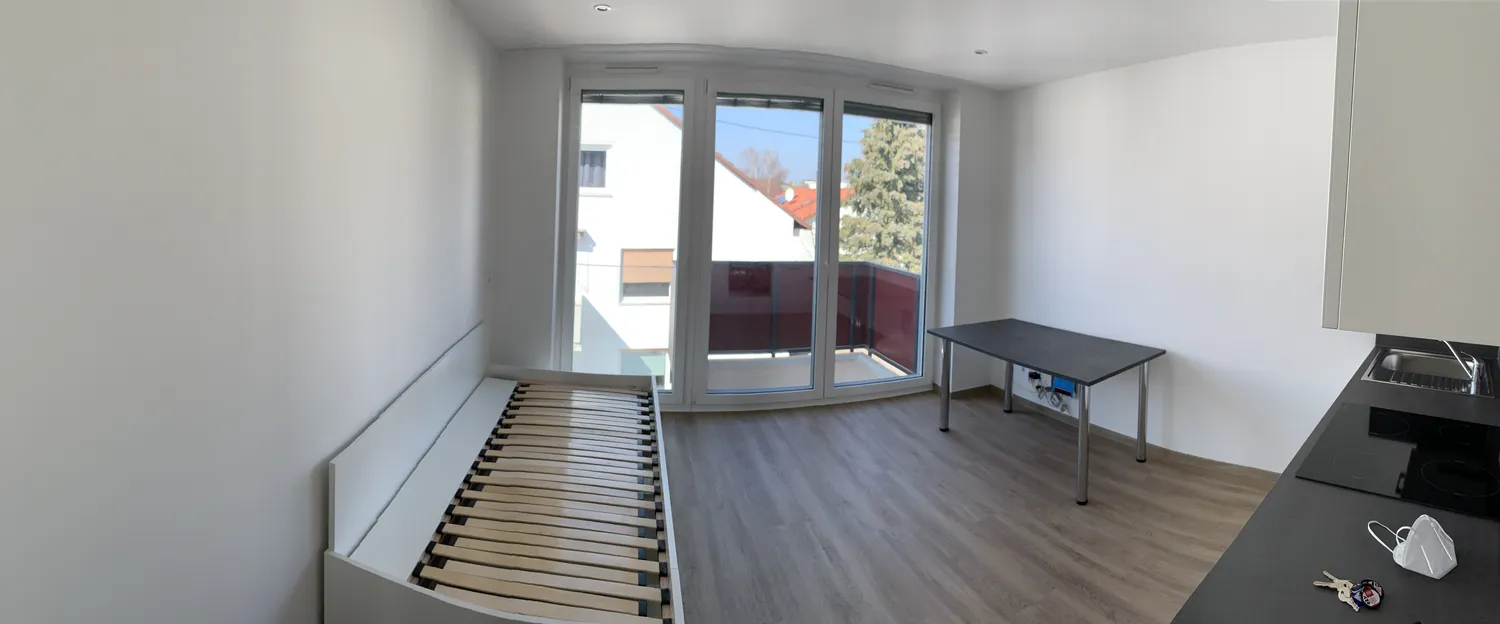 1 room apartment with 22 m² in Augsburg – Photo 2