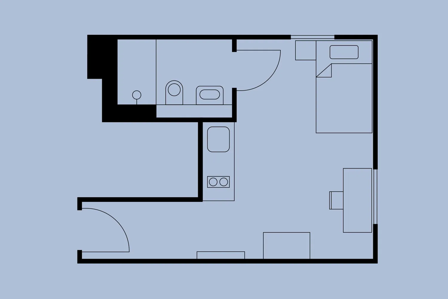 1 Zimmer Wohnung mit 21 m² in München – Bild 6
