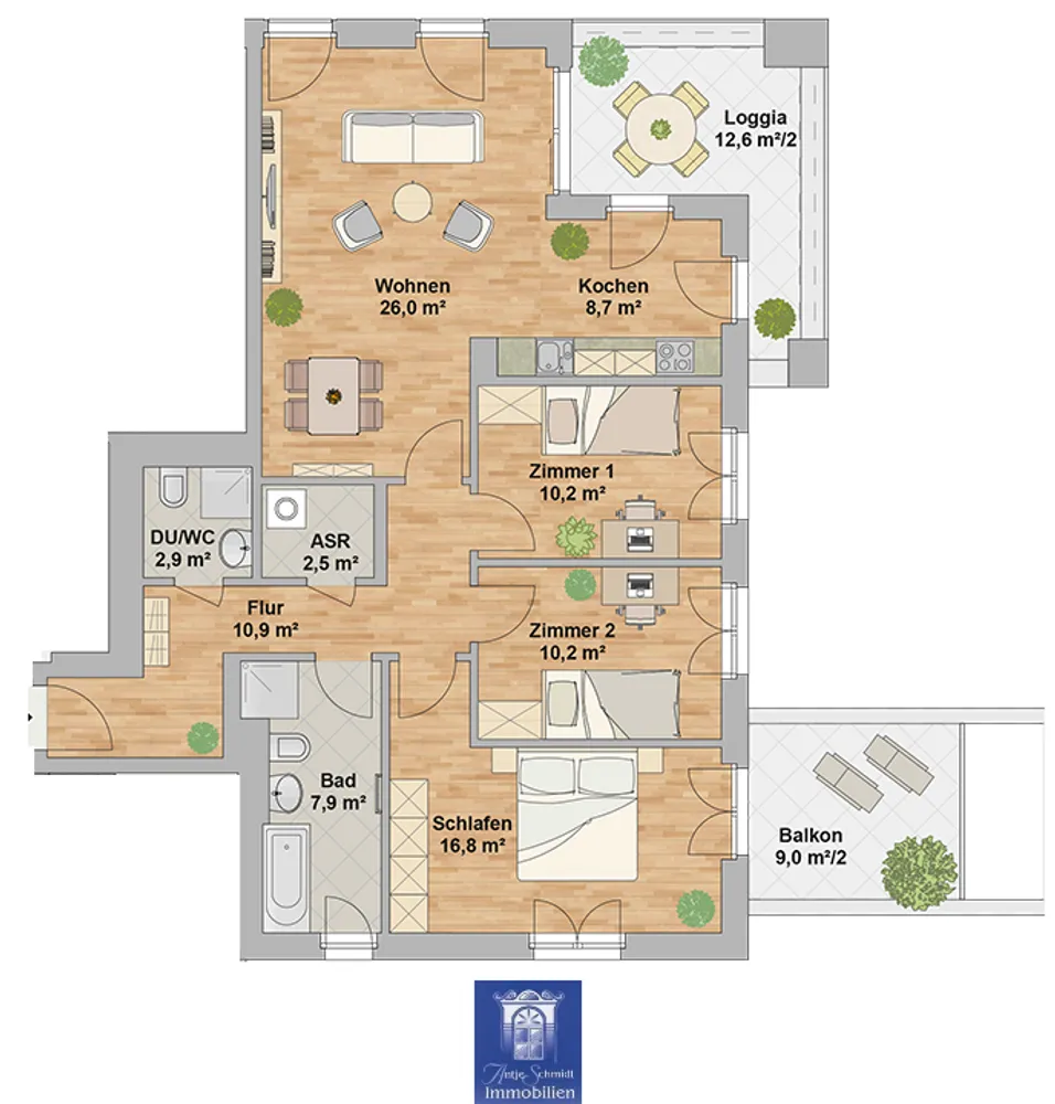4 Zimmer Wohnung mit 107 m² in Dresden – Bild 9