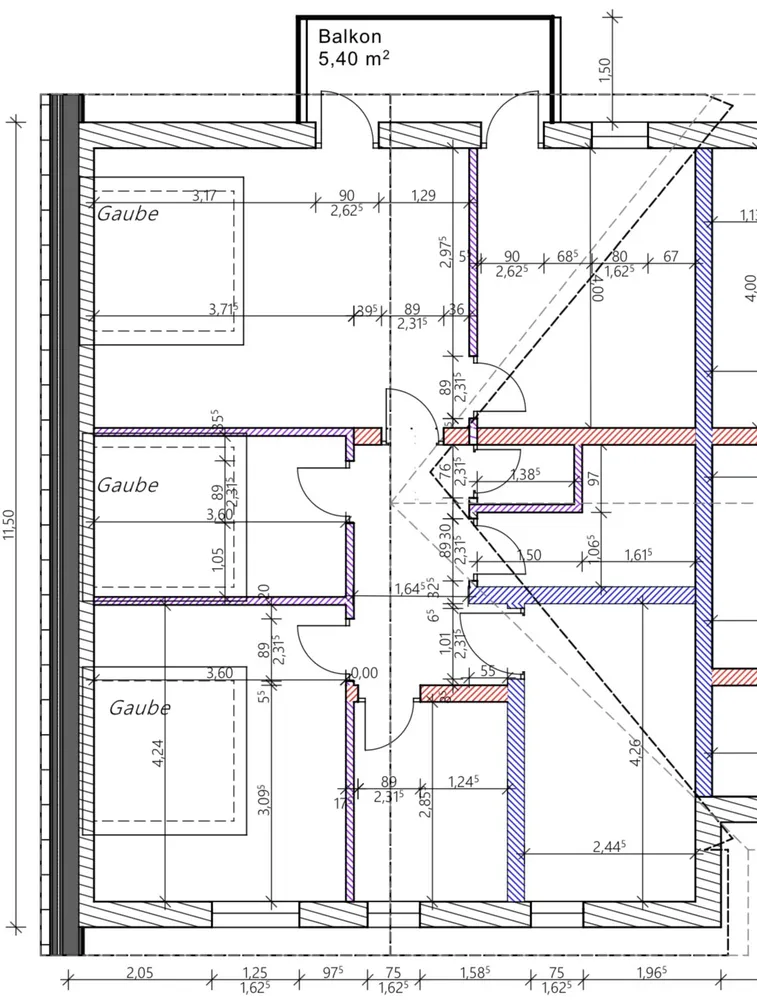 4 Zimmer Wohnung mit 95 m² in Wiesbaden – Bild 2