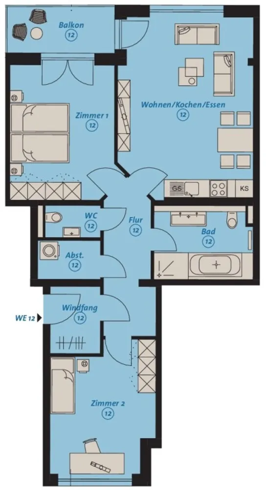 3 Zimmer Wohnung mit 86 m² in Leipzig – Bild 10
