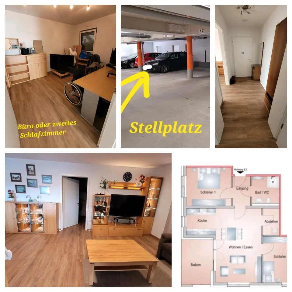 3 Zimmer Wohnung mit 83 m² in Limburg an der Lahn – Bild 1