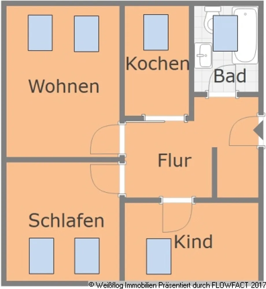 3 Zimmer Wohnung mit 72 m² in Riesa – Bild 5