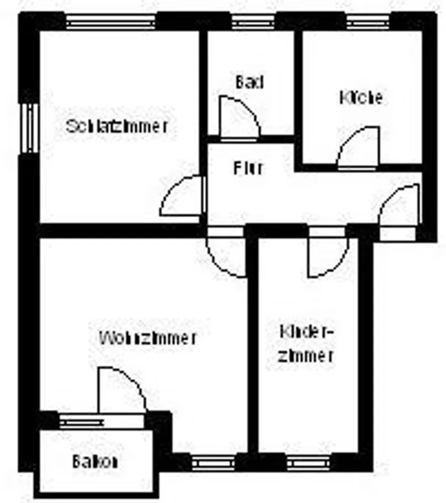 3 Zimmer Wohnung mit 63 m² in Weißenfels – Bild 2