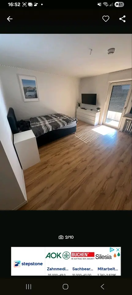 2 Zimmer Wohnung mit 45 m² in Wesel – Bild 2