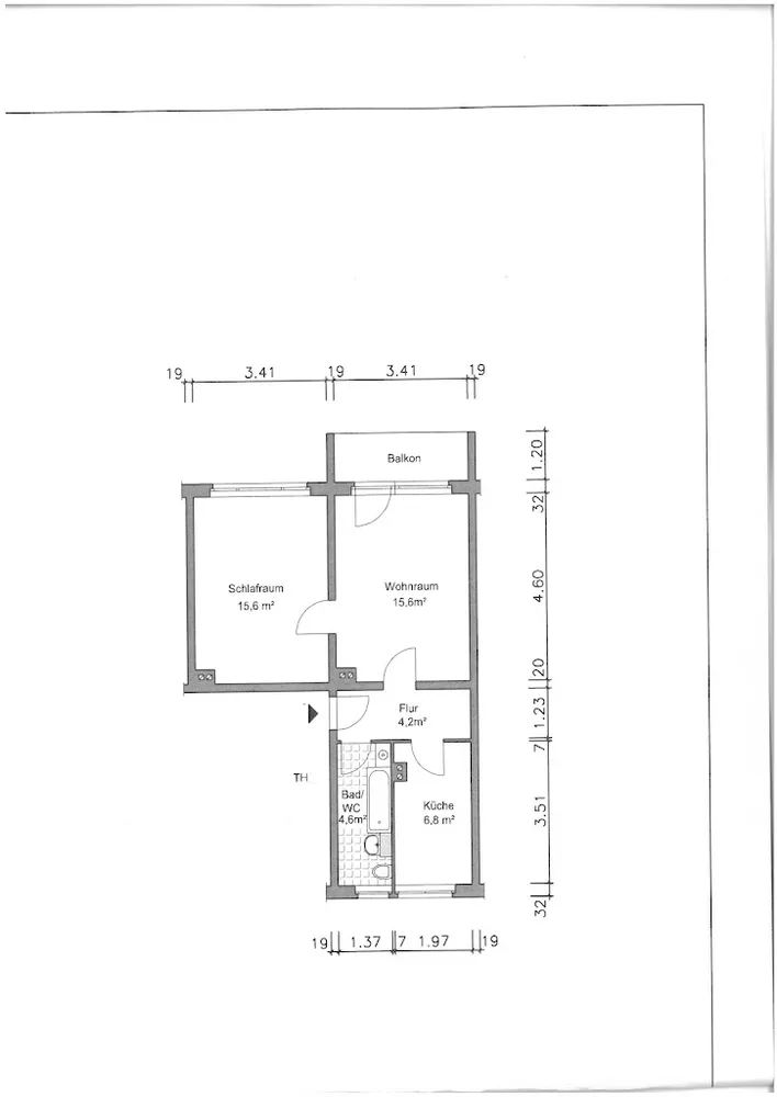 2 Zimmer Wohnung mit 48 m² in Gera – Bild 9